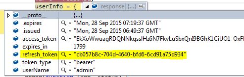 Refresh Token example with AngularJS